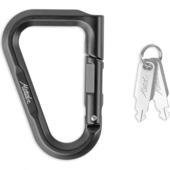 Карабин MATADOR BETALOCK черный MATQLL001BK Карабин MATADOR BETALOCK черный MATQLL001BK