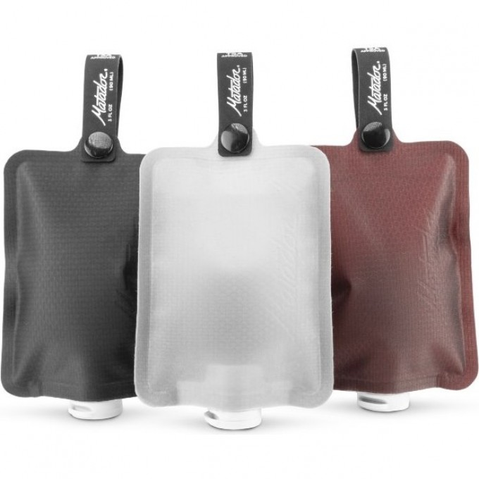 Набор флаконов MATADOR FLATPAK TOILETRY BOTTLE 90 мл 3-хцветный MATFPB3001MLT2