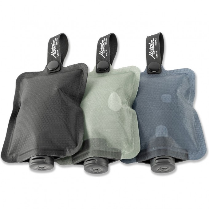 Набор флаконов MATADOR FlatPak Toiletry Bottle 90m 3-хцветный MATFPB3001MLT Набор флаконов MATADOR FlatPak Toiletry Bottle 90m 3-хцветный MATFPB3001MLT