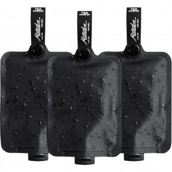Набор флаконов MATADOR FlatPak Toiletry Bottle 90ml черный
